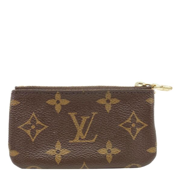 Louis Vuitton Accessories - Louis Vuitton  Monogram Canvas Key Holder Zip Pouch Brown